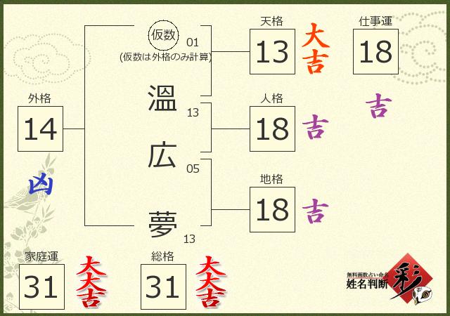 診断結果画像