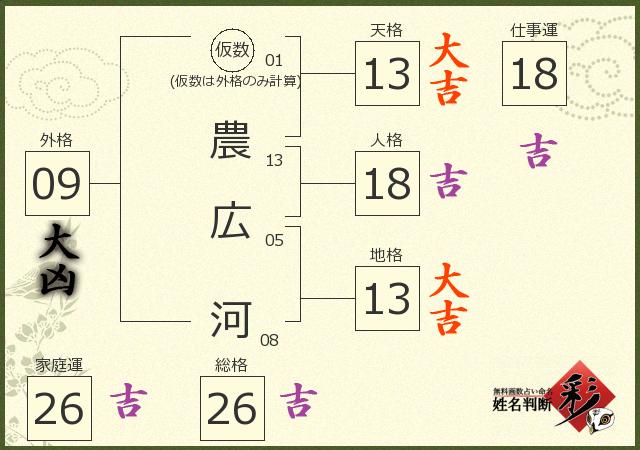 診断結果画像