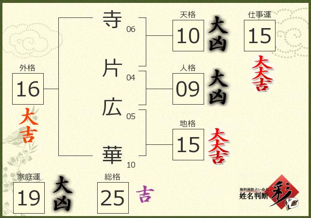 診断結果画像