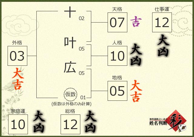 診断結果画像