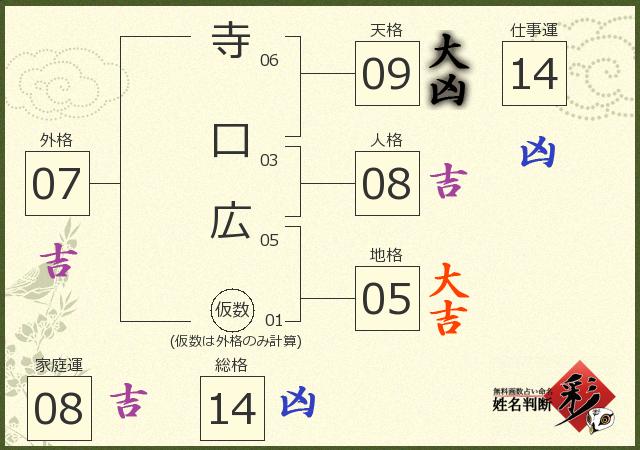 診断結果画像