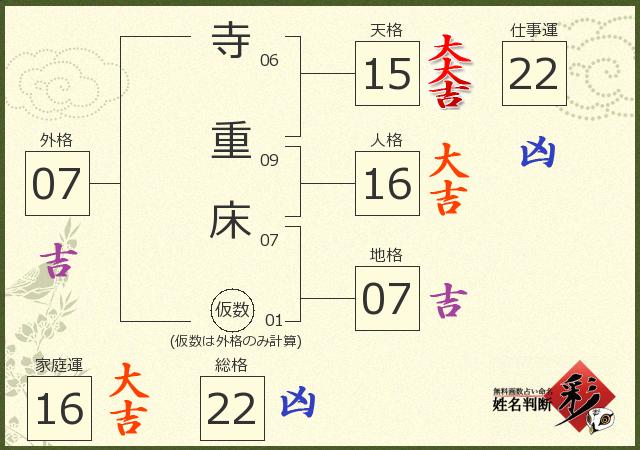 診断結果画像
