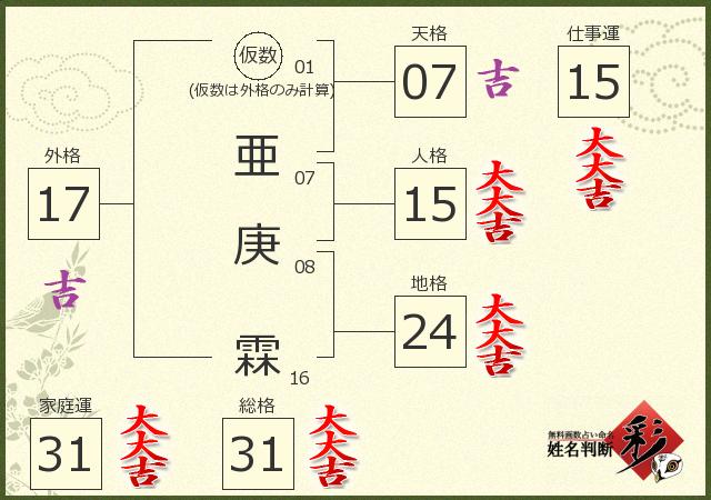 診断結果画像