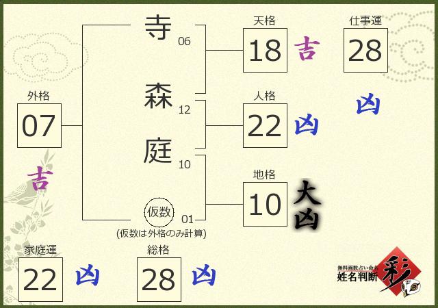 診断結果画像