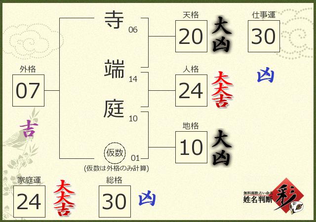 診断結果画像