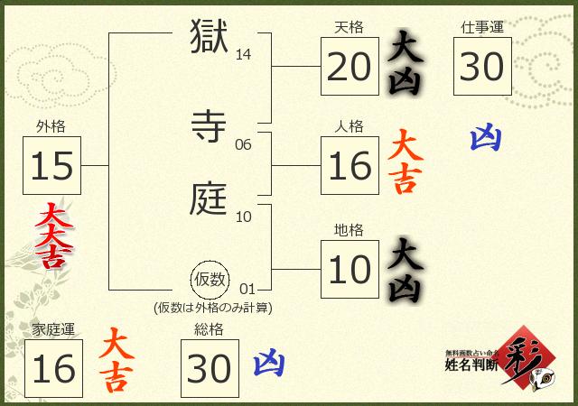 診断結果画像