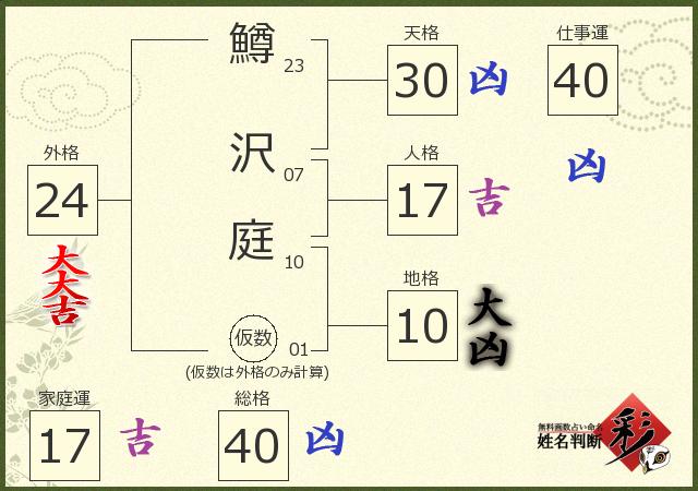 診断結果画像