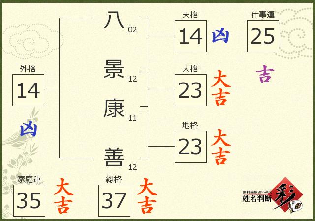 診断結果画像
