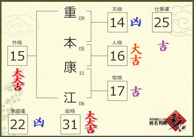 診断結果画像