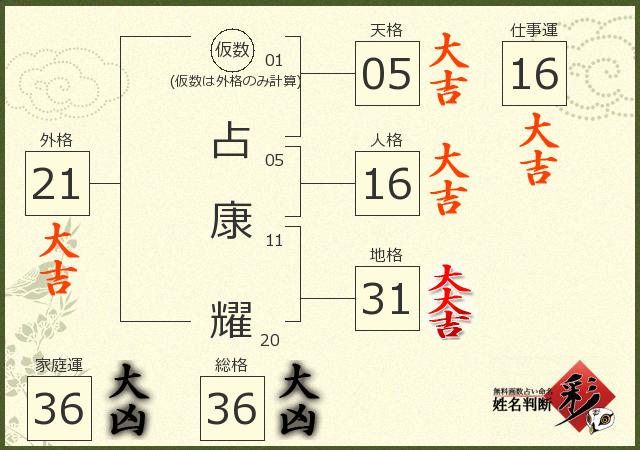診断結果画像