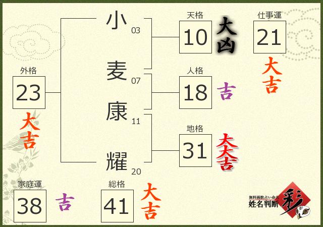 診断結果画像