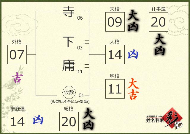 診断結果画像