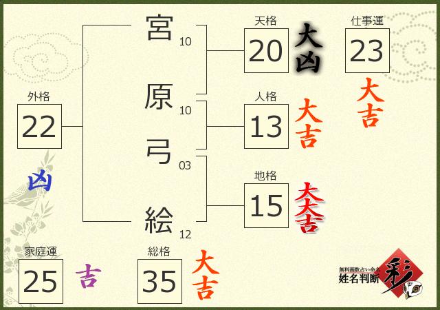 診断結果画像