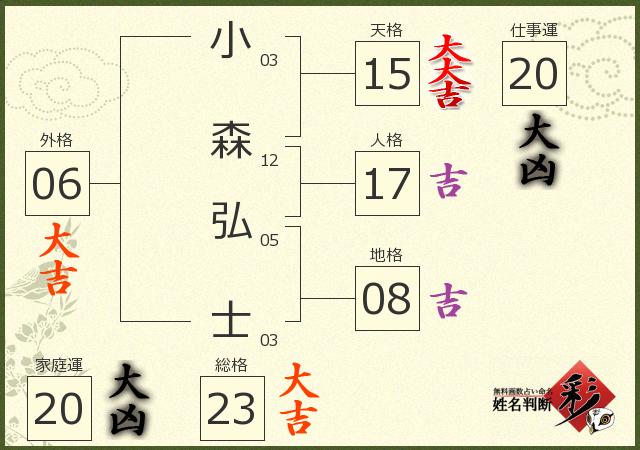 診断結果画像