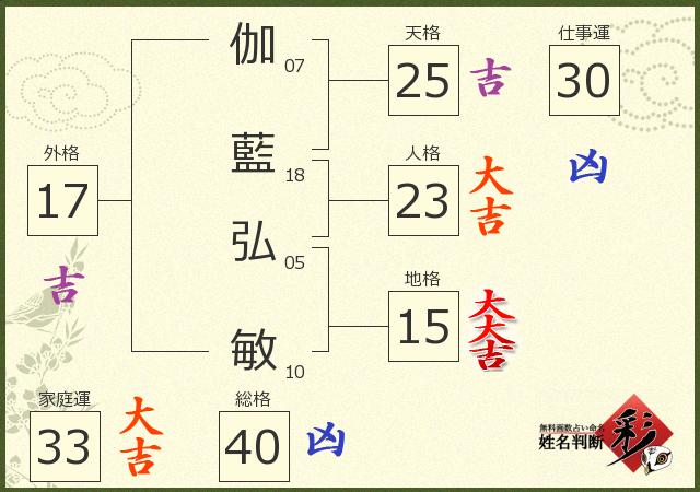 診断結果画像