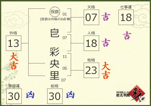 診断結果画像