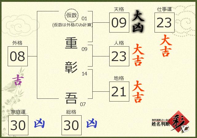 診断結果画像