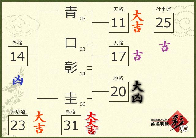 診断結果画像