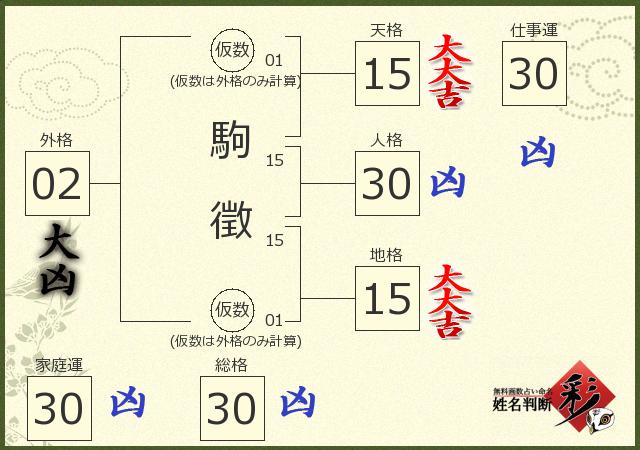 診断結果画像