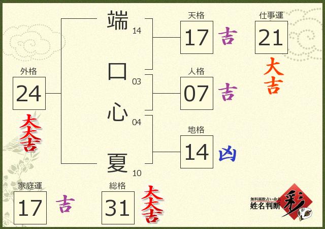 診断結果画像