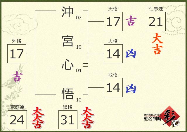 診断結果画像