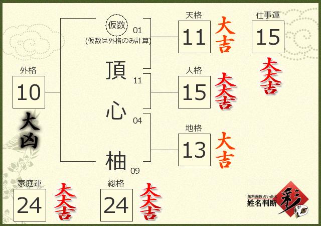 診断結果画像