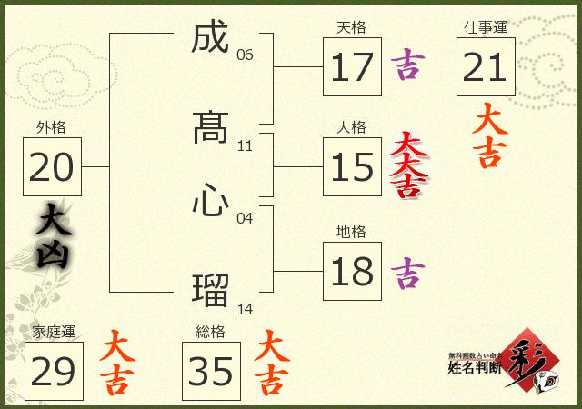 診断結果画像