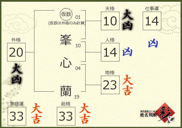診断結果画像