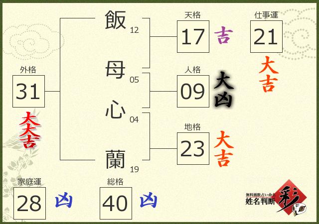 診断結果画像