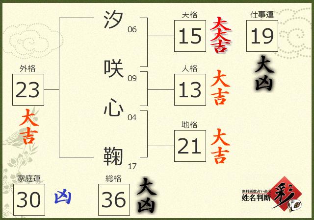 診断結果画像
