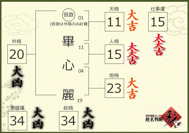 診断結果画像
