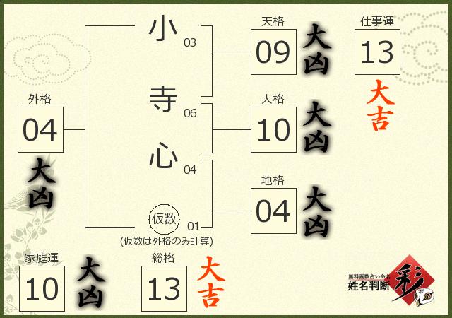 診断結果画像