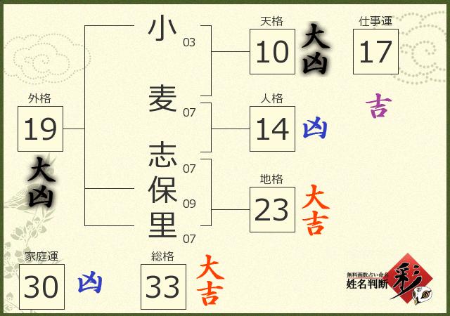 診断結果画像