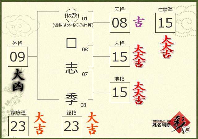 診断結果画像
