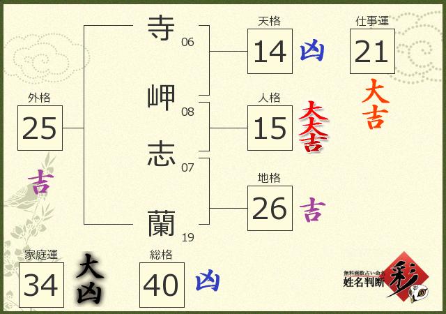 診断結果画像