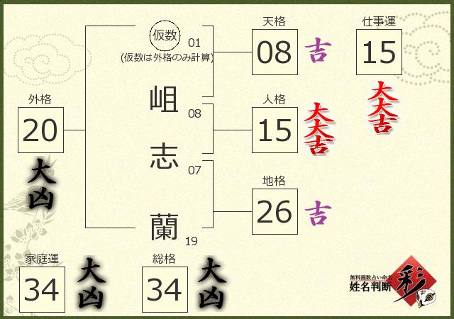 診断結果画像