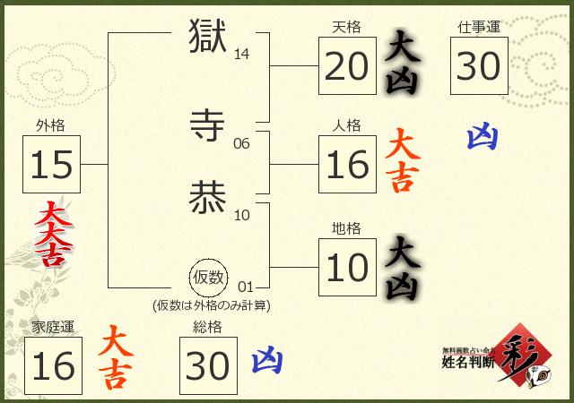 診断結果画像