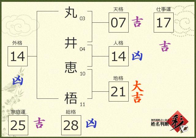 診断結果画像