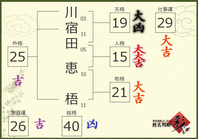 診断結果画像