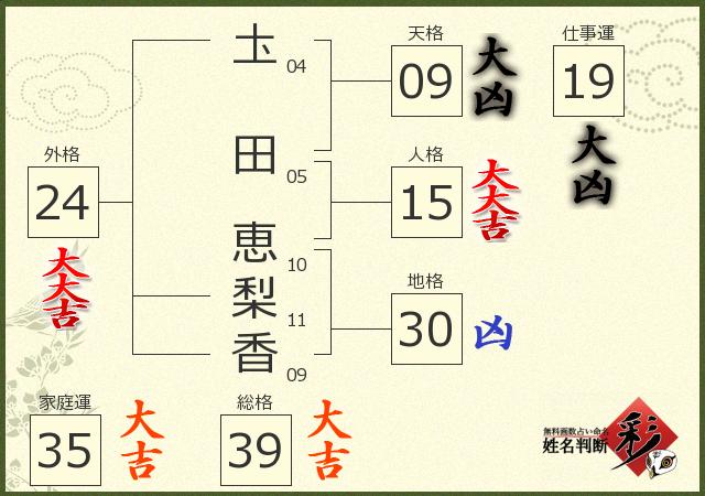 診断結果画像