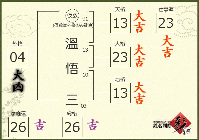 診断結果画像