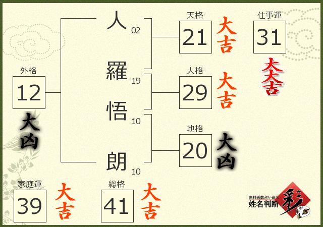 診断結果画像
