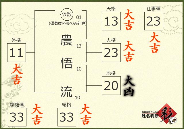 診断結果画像