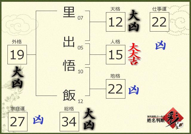 診断結果画像