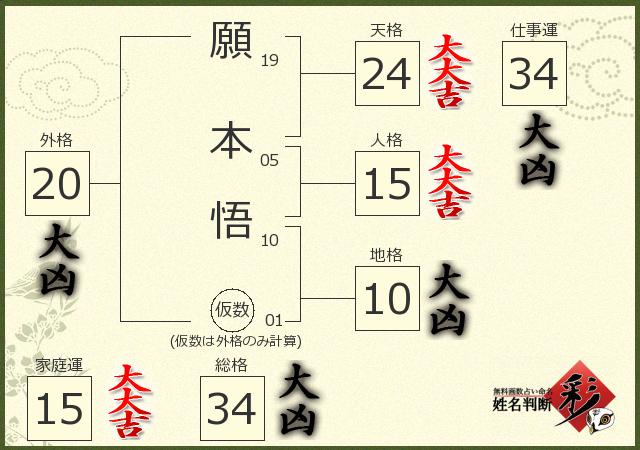 診断結果画像