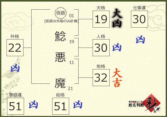 診断結果画像