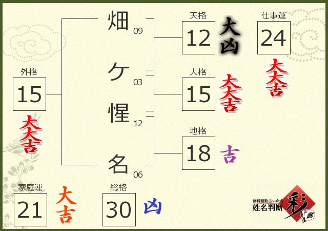 診断結果画像