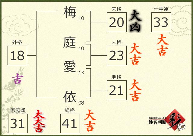 診断結果画像