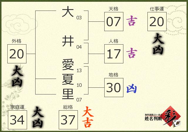 診断結果画像
