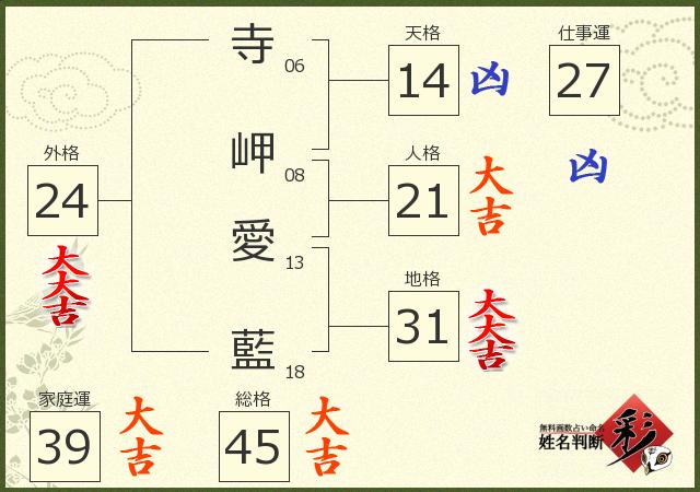 診断結果画像